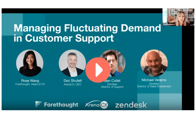 managing fluctuating demand in customer support